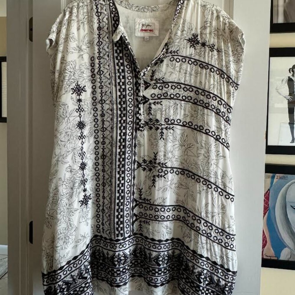 Johnny Was Silk Tunic Dress